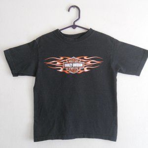 Harley Davidson T-Shirt, Kid's Size 5, Unisex Tee